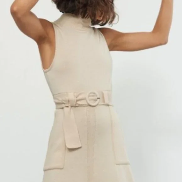 NEW!  Mara Hoffman Elle Dress in Cream - Picture 3 of 14